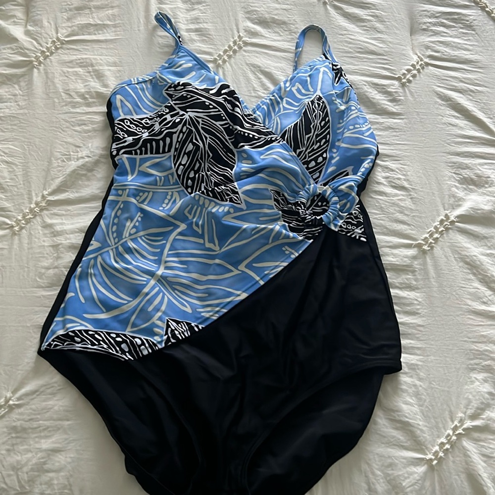 Christina One Piece Bathing Suit - Picture 1 of 5
